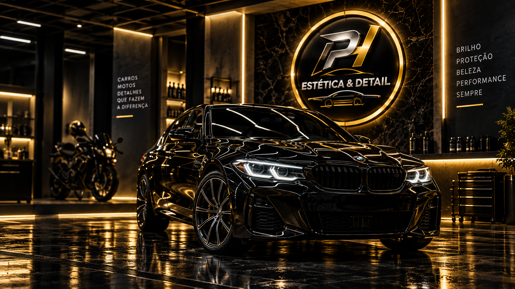 Estética automotiva - imagem ilustrativa